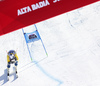 Andre Myhrer of Sweden crossing the finish line of the second run of the men giant slalom race of the Audi FIS Alpine skiing World cup in Alta Badia, Italy. Men giant slalom race of the Audi FIS Alpine skiing World cup, was held on Gran Risa course in Alta Badia, Italy, on Sunday, 18th of December 2016.
