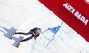 Third placed Florian Eisath of Italy crossing the finish line of the second run of the men giant slalom race of the Audi FIS Alpine skiing World cup in Alta Badia, Italy. Men giant slalom race of the Audi FIS Alpine skiing World cup, was held on Gran Risa course in Alta Badia, Italy, on Sunday, 18th of December 2016.
