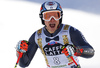 Third placed Florian Eisath of Italy reacts in finish of the second run of the men giant slalom race of the Audi FIS Alpine skiing World cup in Alta Badia, Italy. Men giant slalom race of the Audi FIS Alpine skiing World cup, was held on Gran Risa course in Alta Badia, Italy, on Sunday, 18th of December 2016.
