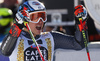 Third placed Florian Eisath of Italy reacts in finish of the second run of the men giant slalom race of the Audi FIS Alpine skiing World cup in Alta Badia, Italy. Men giant slalom race of the Audi FIS Alpine skiing World cup, was held on Gran Risa course in Alta Badia, Italy, on Sunday, 18th of December 2016.
