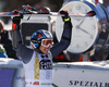 Third placed Florian Eisath of Italy reacts in finish of the second run of the men giant slalom race of the Audi FIS Alpine skiing World cup in Alta Badia, Italy. Men giant slalom race of the Audi FIS Alpine skiing World cup, was held on Gran Risa course in Alta Badia, Italy, on Sunday, 18th of December 2016.
