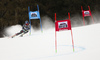 Mathieu Faivre of France skiing in the first run of the men giant slalom race of the Audi FIS Alpine skiing World cup in Alta Badia, Italy. Men giant slalom race of the Audi FIS Alpine skiing World cup, was held on Gran Risa course in Alta Badia, Italy, on Sunday, 18th of December 2016.
