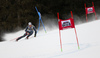 Florian Eisath of Italy skiing in the first run of the men giant slalom race of the Audi FIS Alpine skiing World cup in Alta Badia, Italy. Men giant slalom race of the Audi FIS Alpine skiing World cup, was held on Gran Risa course in Alta Badia, Italy, on Sunday, 18th of December 2016.
