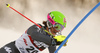 Chiara Costazza of Italy skiing in the first run of the women slalom race of the Audi FIS Alpine skiing World cup in Zagreb, Croatia. Women Snow Queen trophy slalom race of the Audi FIS Alpine skiing World cup, was held on Sljeme above Zagreb, Croatia, on Tuesday, 3rd of January 2017.

