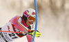 Christina Geiger of Germany skiing in the first run of the women slalom race of the Audi FIS Alpine skiing World cup in Zagreb, Croatia. Women Snow Queen trophy slalom race of the Audi FIS Alpine skiing World cup, was held on Sljeme above Zagreb, Croatia, on Tuesday, 3rd of January 2017.
