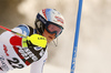 Melanie Meillard of Switzerland skiing in the first run of the women slalom race of the Audi FIS Alpine skiing World cup in Zagreb, Croatia. Women Snow Queen trophy slalom race of the Audi FIS Alpine skiing World cup, was held on Sljeme above Zagreb, Croatia, on Tuesday, 3rd of January 2017.
