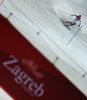 Second placed Petra Vlhova of Slovakia skiing in the second run of the women slalom race of the Audi FIS Alpine skiing World cup in Zagreb, Croatia. Women Snow Queen trophy slalom race of the Audi FIS Alpine skiing World cup, was held on Sljeme above Zagreb, Croatia, on Tuesday, 3rd of January 2017.
