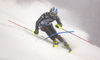 Manfred Moelgg of Italy skiing in the first run of the men slalom race of the Audi FIS Alpine skiing World cup in Zagreb, Croatia. Men Snow Queen trophy slalom race of the Audi FIS Alpine skiing World cup, was held on Sljeme above Zagreb, Croatia, on Thursday, 5th of January 2017.
