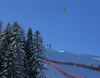 Helicopter evacuation of Klaus Brandner of Germany who crashed in training for men downhill race of the Audi FIS Alpine skiing World cup in Kitzbuehel, Austria. Training for men downhill race of the Audi FIS Alpine skiing World cup, was held on Hahnekamm course in Kitzbuehel, Austria, on Thursday, 19th of January 2017.
