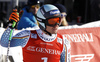 Andreas Sander of Germany reacts in finish of the men super-g race of the Audi FIS Alpine skiing World cup in Kitzbuehel, Austria. Men super-g race of the Audi FIS Alpine skiing World cup, was held on Hahnekamm course in Kitzbuehel, Austria, on Friday, 20th of January 2017.
