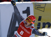 Second placed Christof Innerhofer of Italy reacts in finish of the men super-g race of the Audi FIS Alpine skiing World cup in Kitzbuehel, Austria. Men super-g race of the Audi FIS Alpine skiing World cup, was held on Hahnekamm course in Kitzbuehel, Austria, on Friday, 20th of January 2017.
