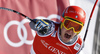 Second placed Christof Innerhofer of Italy reacts in finish of the men super-g race of the Audi FIS Alpine skiing World cup in Kitzbuehel, Austria. Men super-g race of the Audi FIS Alpine skiing World cup, was held on Hahnekamm course in Kitzbuehel, Austria, on Friday, 20th of January 2017.
