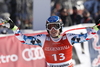 Winner Matthias Mayer of Austria reacts in finish of the men super-g race of the Audi FIS Alpine skiing World cup in Kitzbuehel, Austria. Men super-g race of the Audi FIS Alpine skiing World cup, was held on Hahnekamm course in Kitzbuehel, Austria, on Friday, 20th of January 2017.
