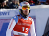  reacts in finish of the men super-g race of the Audi FIS Alpine skiing World cup in Kitzbuehel, Austria. Men super-g race of the Audi FIS Alpine skiing World cup, was held on Hahnekamm course in Kitzbuehel, Austria, on Friday, 20th of January 2017.
