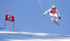 Andreas Sander of Germany skiing in men super-g race of the Audi FIS Alpine skiing World cup in Kitzbuehel, Austria. Men super-g race of the Audi FIS Alpine skiing World cup, was held on Hahnekamm course in Kitzbuehel, Austria, on Friday, 20th of January 2017.
