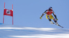 Erik Guay of Canada skiing in men super-g race of the Audi FIS Alpine skiing World cup in Kitzbuehel, Austria. Men super-g race of the Audi FIS Alpine skiing World cup, was held on Hahnekamm course in Kitzbuehel, Austria, on Friday, 20th of January 2017.
