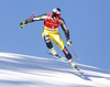 Erik Guay of Canada skiing in men super-g race of the Audi FIS Alpine skiing World cup in Kitzbuehel, Austria. Men super-g race of the Audi FIS Alpine skiing World cup, was held on Hahnekamm course in Kitzbuehel, Austria, on Friday, 20th of January 2017.
