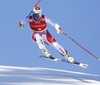 Beat Feuz of Switzerland skiing in men super-g race of the Audi FIS Alpine skiing World cup in Kitzbuehel, Austria. Men super-g race of the Audi FIS Alpine skiing World cup, was held on Hahnekamm course in Kitzbuehel, Austria, on Friday, 20th of January 2017.
