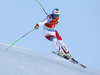 Ralph Weber of Switzerland skiing in men super-g race of the Audi FIS Alpine skiing World cup in Kitzbuehel, Austria. Men super-g race of the Audi FIS Alpine skiing World cup, was held on Hahnekamm course in Kitzbuehel, Austria, on Friday, 20th of January 2017.
