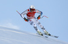 Josef Ferstl of Germany skiing in men super-g race of the Audi FIS Alpine skiing World cup in Kitzbuehel, Austria. Men super-g race of the Audi FIS Alpine skiing World cup, was held on Hahnekamm course in Kitzbuehel, Austria, on Friday, 20th of January 2017.
