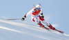 Mauro Caviezel of Switzerland skiing in men super-g race of the Audi FIS Alpine skiing World cup in Kitzbuehel, Austria. Men super-g race of the Audi FIS Alpine skiing World cup, was held on Hahnekamm course in Kitzbuehel, Austria, on Friday, 20th of January 2017.
