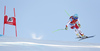 Patrick Kueng of Switzerland skiing in men super-g race of the Audi FIS Alpine skiing World cup in Kitzbuehel, Austria. Men super-g race of the Audi FIS Alpine skiing World cup, was held on Hahnekamm course in Kitzbuehel, Austria, on Friday, 20th of January 2017.
