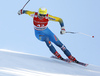 Felix Monsen of Sweden skiing in men super-g race of the Audi FIS Alpine skiing World cup in Kitzbuehel, Austria. Men super-g race of the Audi FIS Alpine skiing World cup, was held on Hahnekamm course in Kitzbuehel, Austria, on Friday, 20th of January 2017.
