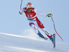 Urs Kryenbuehl of Switzerland skiing in men super-g race of the Audi FIS Alpine skiing World cup in Kitzbuehel, Austria. Men super-g race of the Audi FIS Alpine skiing World cup, was held on Hahnekamm course in Kitzbuehel, Austria, on Friday, 20th of January 2017.
