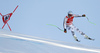 Dominik Schwaiger of Germany skiing in men super-g race of the Audi FIS Alpine skiing World cup in Kitzbuehel, Austria. Men super-g race of the Audi FIS Alpine skiing World cup, was held on Hahnekamm course in Kitzbuehel, Austria, on Friday, 20th of January 2017.

