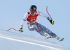 Andreas Romar of Finland skiing in men super-g race of the Audi FIS Alpine skiing World cup in Kitzbuehel, Austria. Men super-g race of the Audi FIS Alpine skiing World cup, was held on Hahnekamm course in Kitzbuehel, Austria, on Friday, 20th of January 2017.
