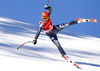 Second placed Christof Innerhofer of Italy skiing in men super-g race of the Audi FIS Alpine skiing World cup in Kitzbuehel, Austria. Men super-g race of the Audi FIS Alpine skiing World cup, was held on Hahnekamm course in Kitzbuehel, Austria, on Friday, 20th of January 2017.
