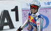 Dominik Schwaiger of Germany reacts in finish of the men downhill race of the Audi FIS Alpine skiing World cup in Kitzbuehel, Austria. Men downhill race of the Audi FIS Alpine skiing World cup, was held on Hahnekamm course in Kitzbuehel, Austria, on Saturday, 21st of January 2017.
