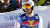 Fifth placed Carlo Janka of Switzerland reacts in finish of the men downhill race of the Audi FIS Alpine skiing World cup in Kitzbuehel, Austria. Men downhill race of the Audi FIS Alpine skiing World cup, was held on Hahnekamm course in Kitzbuehel, Austria, on Saturday, 21st of January 2017.
