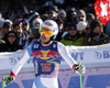 Fifth placed Carlo Janka of Switzerland reacts in finish of the men downhill race of the Audi FIS Alpine skiing World cup in Kitzbuehel, Austria. Men downhill race of the Audi FIS Alpine skiing World cup, was held on Hahnekamm course in Kitzbuehel, Austria, on Saturday, 21st of January 2017.
