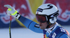 Adrian Smiseth Sejersted of Norway reacts in finish of the men downhill race of the Audi FIS Alpine skiing World cup in Kitzbuehel, Austria. Men downhill race of the Audi FIS Alpine skiing World cup, was held on Hahnekamm course in Kitzbuehel, Austria, on Saturday, 21st of January 2017.
