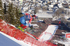 Steven Nyman of USA skiing in men downhill race of the Audi FIS Alpine skiing World cup in Kitzbuehel, Austria. Men downhill race of the Audi FIS Alpine skiing World cup, was held on Hahnekamm course in Kitzbuehel, Austria, on Saturday, 21st of January 2017.
