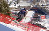 Adrien Theaux of France skiing in men downhill race of the Audi FIS Alpine skiing World cup in Kitzbuehel, Austria. Men downhill race of the Audi FIS Alpine skiing World cup, was held on Hahnekamm course in Kitzbuehel, Austria, on Saturday, 21st of January 2017.
