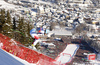 Patrick Kueng of Switzerland skiing in men downhill race of the Audi FIS Alpine skiing World cup in Kitzbuehel, Austria. Men downhill race of the Audi FIS Alpine skiing World cup, was held on Hahnekamm course in Kitzbuehel, Austria, on Saturday, 21st of January 2017.
