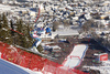 Romed Baumann of Austria skiing in men downhill race of the Audi FIS Alpine skiing World cup in Kitzbuehel, Austria. Men downhill race of the Audi FIS Alpine skiing World cup, was held on Hahnekamm course in Kitzbuehel, Austria, on Saturday, 21st of January 2017.
