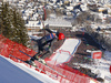 Guillermo Fayed of France skiing in men downhill race of the Audi FIS Alpine skiing World cup in Kitzbuehel, Austria. Men downhill race of the Audi FIS Alpine skiing World cup, was held on Hahnekamm course in Kitzbuehel, Austria, on Saturday, 21st of January 2017.
