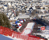 Beat Feuz of Switzerland skiing in men downhill race of the Audi FIS Alpine skiing World cup in Kitzbuehel, Austria. Men downhill race of the Audi FIS Alpine skiing World cup, was held on Hahnekamm course in Kitzbuehel, Austria, on Saturday, 21st of January 2017.
