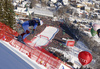 Carlo Janka of Switzerland skiing in men downhill race of the Audi FIS Alpine skiing World cup in Kitzbuehel, Austria. Men downhill race of the Audi FIS Alpine skiing World cup, was held on Hahnekamm course in Kitzbuehel, Austria, on Saturday, 21st of January 2017.
