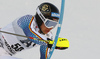 David Ketterer of Germany skiing in the first run of the men slalom race of the Audi FIS Alpine skiing World cup in Kitzbuehel, Austria. Men slalom race race of the Audi FIS Alpine skiing World cup, was held on Ganslernhang course in Kitzbuehel, Austria, on Sunday, 22nd of January 2017.
