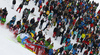 Stefan Hadalin of Slovenia skiing in the second run of the men slalom race of the Audi FIS Alpine skiing World cup in Kitzbuehel, Austria. Men slalom race race of the Audi FIS Alpine skiing World cup, was held on Ganslernhang course in Kitzbuehel, Austria, on Sunday, 22nd of January 2017.
