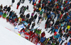 Reto Schmidiger of Switzerland skiing in the second run of the men slalom race of the Audi FIS Alpine skiing World cup in Kitzbuehel, Austria. Men slalom race race of the Audi FIS Alpine skiing World cup, was held on Ganslernhang course in Kitzbuehel, Austria, on Sunday, 22nd of January 2017.
