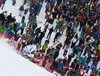 Winner Marcel Hirscher of Austria skiing in the second run of the men slalom race of the Audi FIS Alpine skiing World cup in Kitzbuehel, Austria. Men slalom race race of the Audi FIS Alpine skiing World cup, was held on Ganslernhang course in Kitzbuehel, Austria, on Sunday, 22nd of January 2017.
