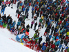 Fourth placed Leif Kristian Haugen of Norway skiing in the second run of the men slalom race of the Audi FIS Alpine skiing World cup in Kitzbuehel, Austria. Men slalom race race of the Audi FIS Alpine skiing World cup, was held on Ganslernhang course in Kitzbuehel, Austria, on Sunday, 22nd of January 2017.
