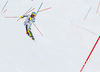 Sixth placed Felix Neureuther of Germany skiing in the second run of the men slalom race of the Audi FIS Alpine skiing World cup in Kitzbuehel, Austria. Men slalom race race of the Audi FIS Alpine skiing World cup, was held on Ganslernhang course in Kitzbuehel, Austria, on Sunday, 22nd of January 2017.
