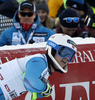 Sebastian Foss-Solevaag of Norway reacts in the finish of the men slalom race of the Audi FIS Alpine skiing World cup in Kitzbuehel, Austria. Men slalom race race of the Audi FIS Alpine skiing World cup, was held on Ganslernhang course in Kitzbuehel, Austria, on Sunday, 22nd of January 2017.
