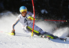 Felix Neureuther of Germany skiing in the first run of the men slalom race of the Audi FIS Alpine skiing World cup in Kitzbuehel, Austria. Men slalom race race of the Audi FIS Alpine skiing World cup, was held on Ganslernhang course in Kitzbuehel, Austria, on Sunday, 22nd of January 2017.
